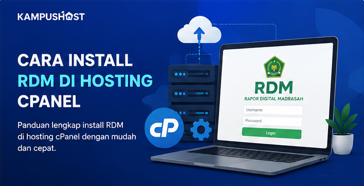 Ilustrasi cara install RDM di hosting cPanel